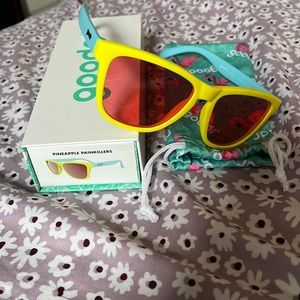 Goodr Pineapple Painkillers sunglasses